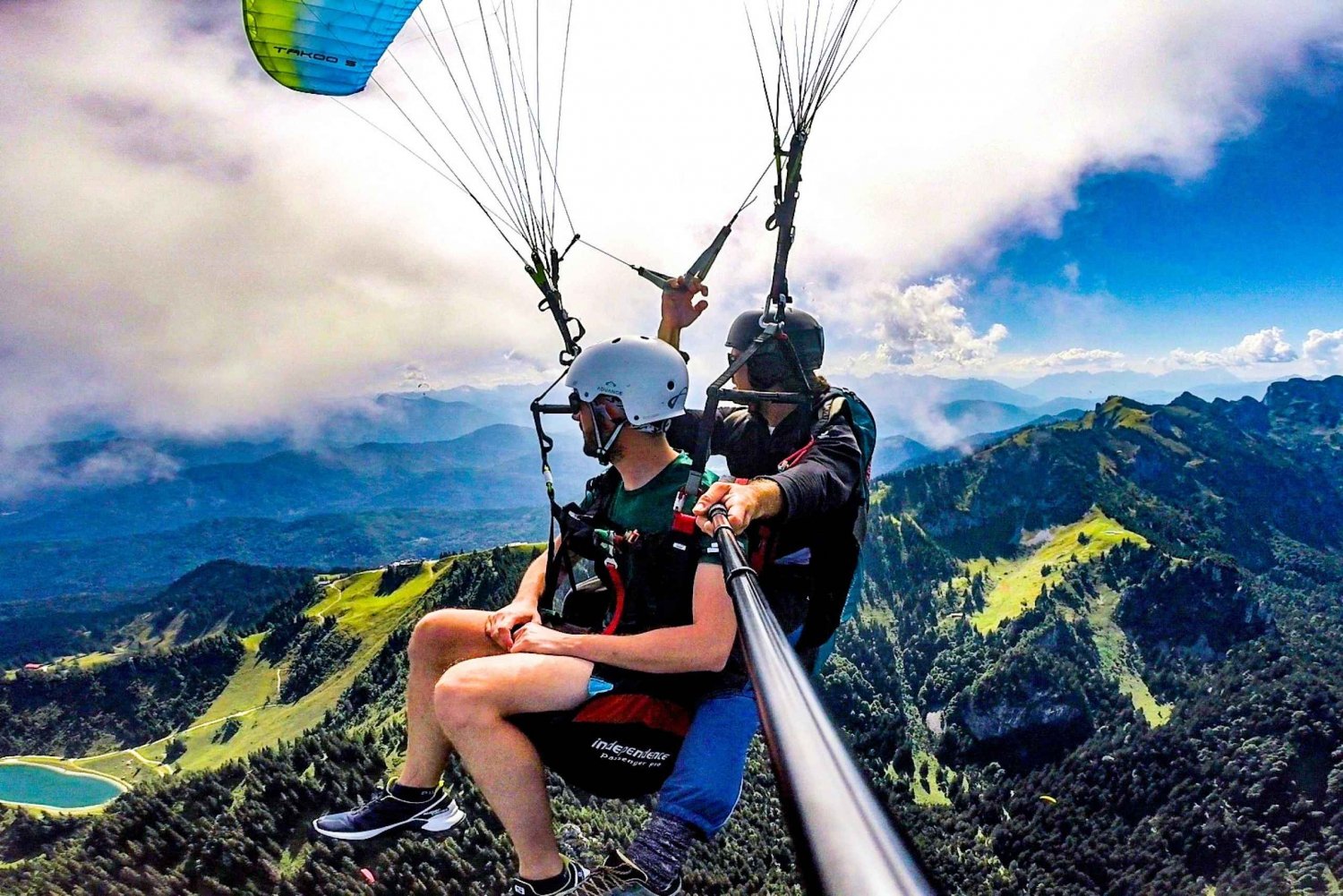 Lenggries: Tandem Paragliding Flight