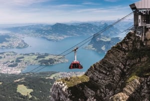 Pilatus- ja Titlis-vuori 2 päivän retki Zürichistä käsin