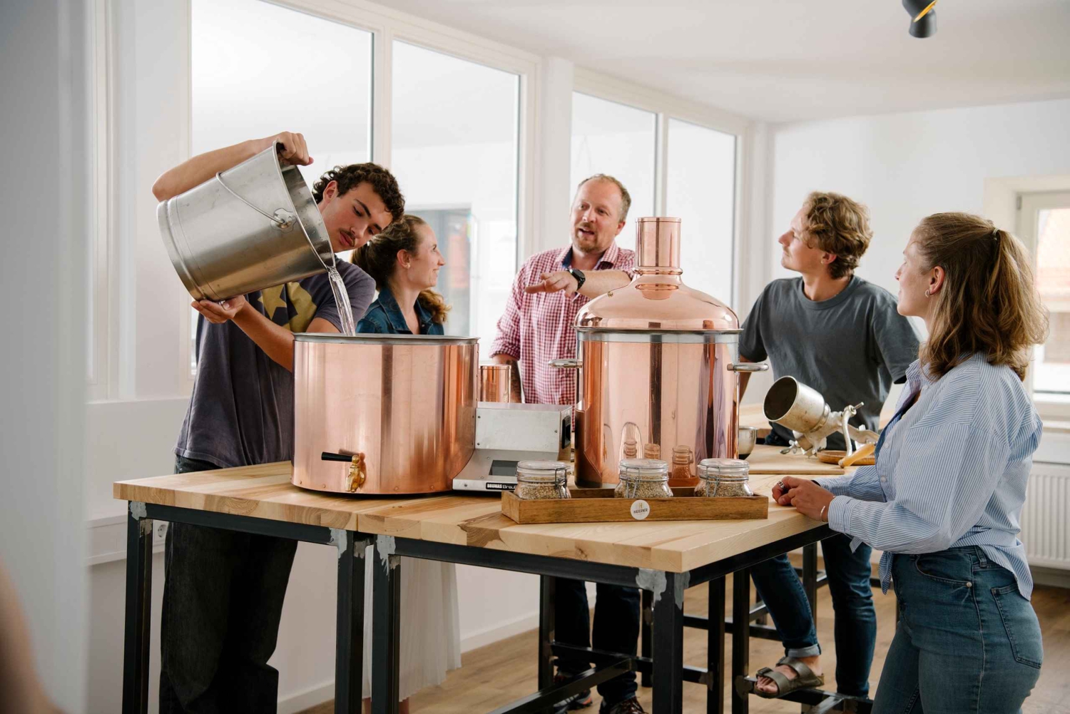 München: Braukurs mit Führung und Verkostung