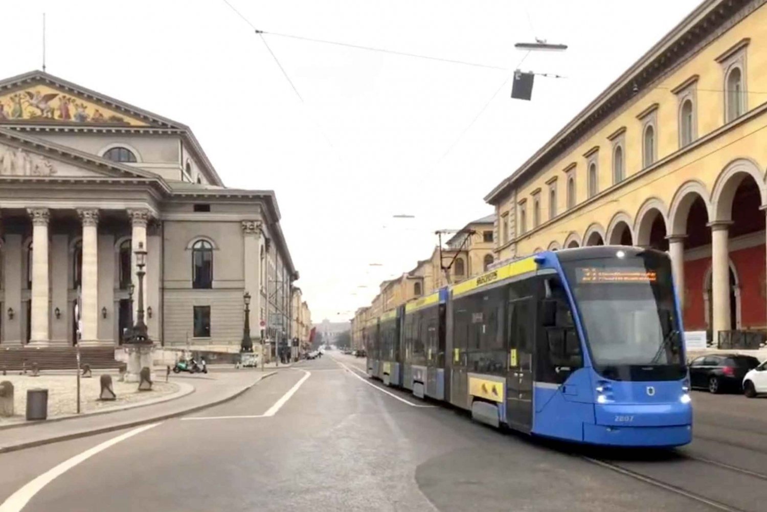 München : Une visite de la ville avec le tramway