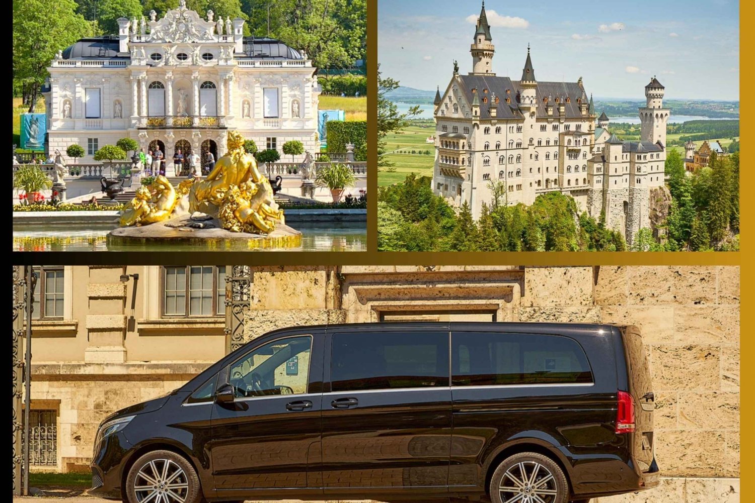 München: Schloss Neuschwanstein & Linderhof privat Förare