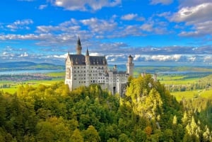 München: Schloss Neuschwanstein & Linderhof prywatny kierowca