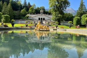 München: Schloss Neuschwanstein e Linderhof con autista privato