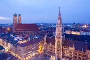 Monachium: 3,5-godzinna nocna wycieczka rowerowa