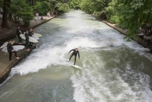 München: 3 timmars fantastisk flodsurfing - Eisbach i München 2024