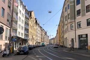 München: Bohème Schwabing Self-guided Neighbourhood Walk (itseopastettu kävelykierros)