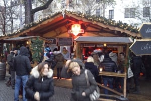 Munich : Visite du marché de Noël avec du vin chaud