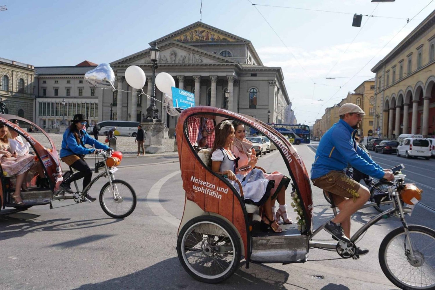 Munich : Visite guidée en Pedicab de la ville et du jardin anglais