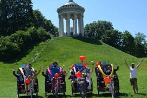 Monaco di Baviera: Tour guidato privato della città e del giardino inglese in Pedicab