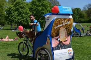 München: Stad & Engelse Tuin Privérondleiding met gids in een fietstaxi
