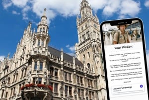 München: Stadsverkenningsspel en stadsrondleiding op je telefoon