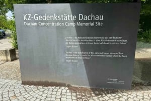 Munich: Dachau Concentration Camp Memorial Site Tour by Car