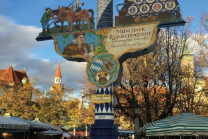 Munich: Food Tour Beer- 3 small beers & 'Brotzeit' in GERMAN