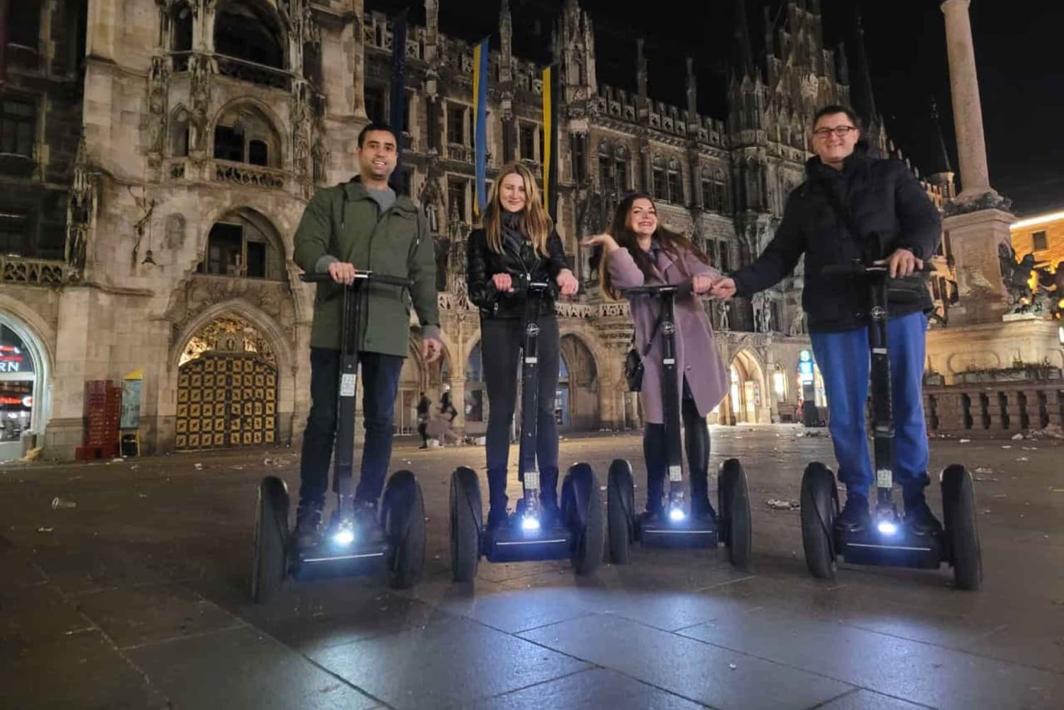 Munich: Guided City Highlights Night Tour by Segway