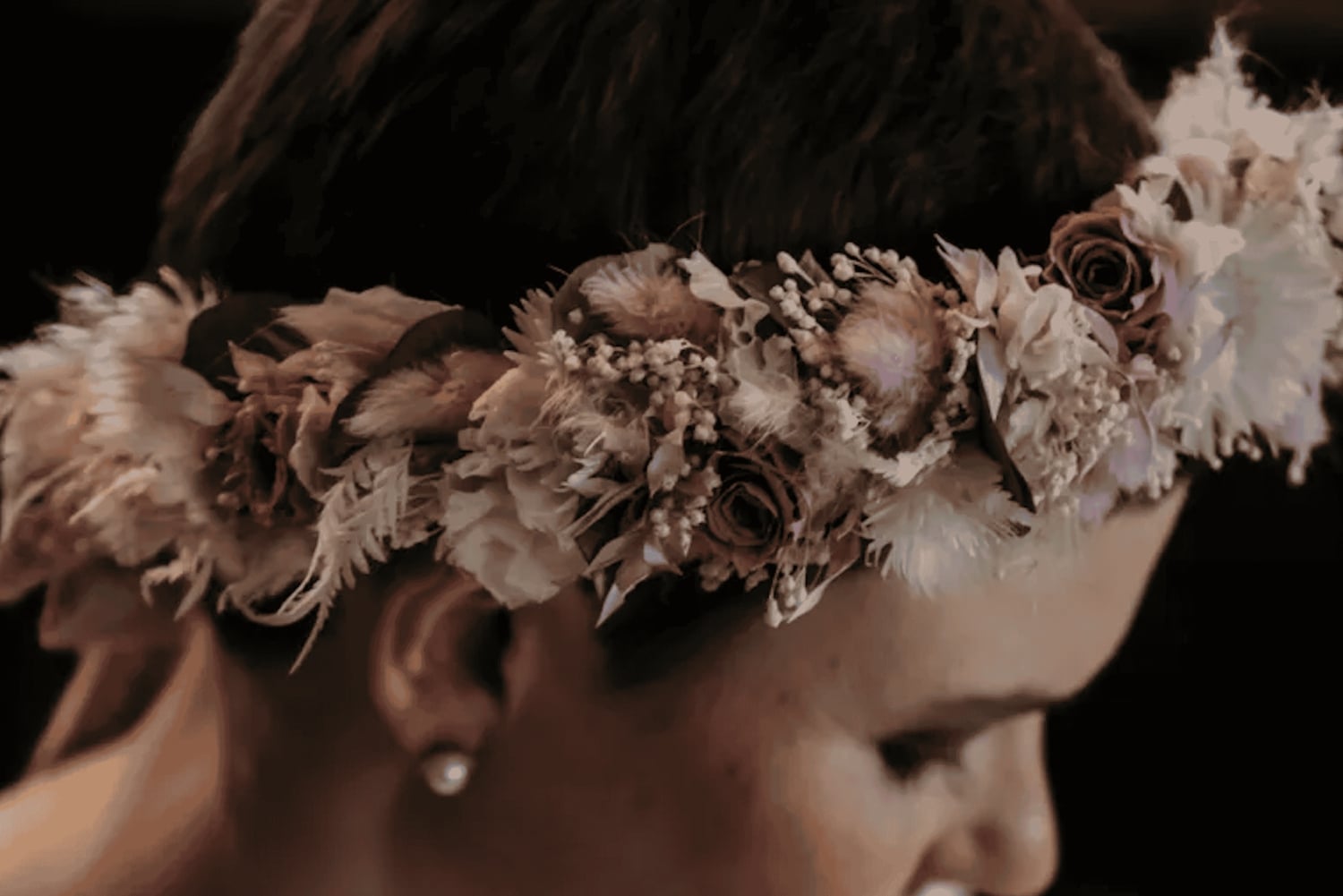 Munich: Hair Wreath Making Workshop with Prosecco