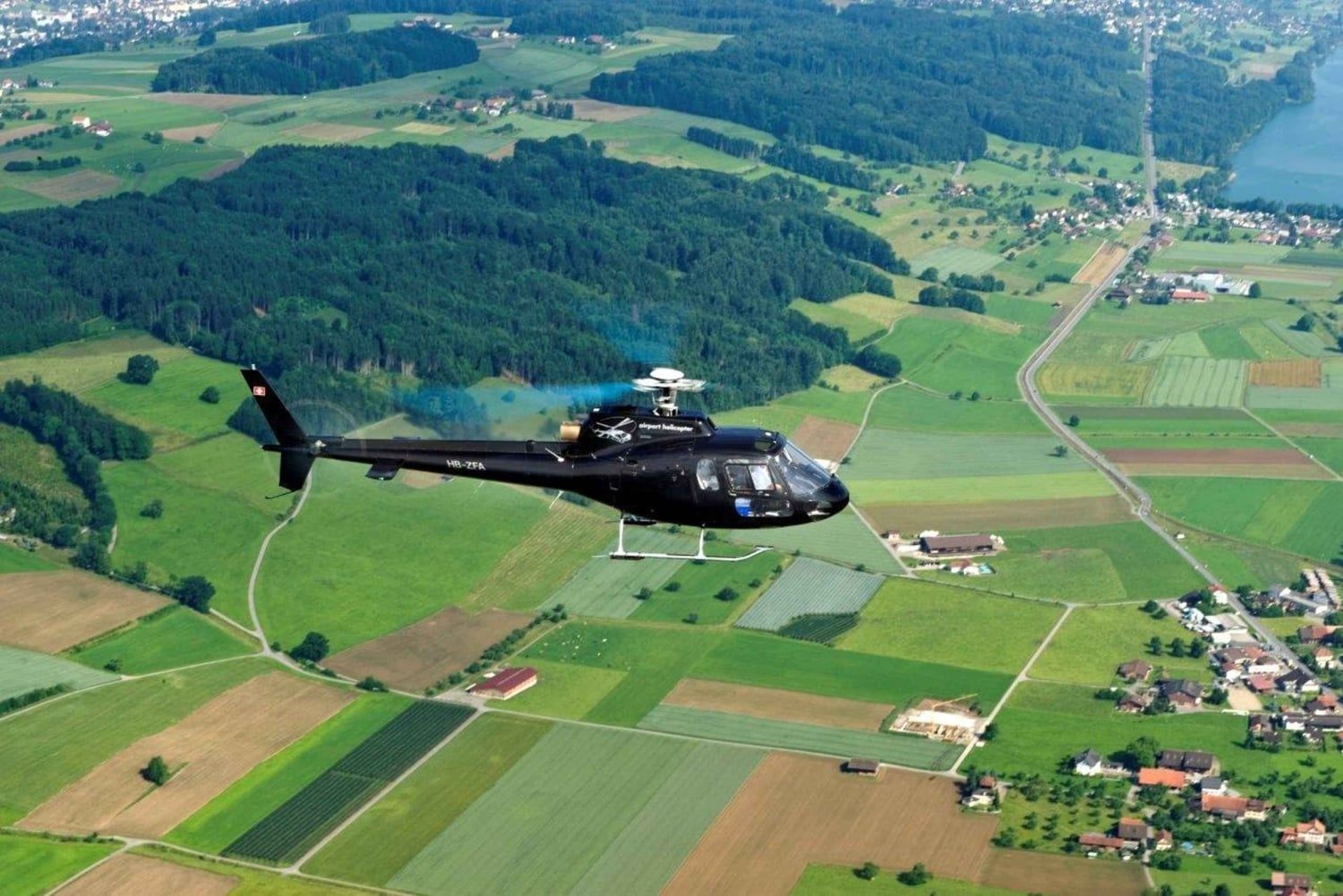 Munich: Helicopter Tour to the Alps with Hotel Pickup