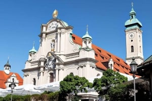 Caminhada com áudio no aplicativo sobre história e arquitetura de Munique (ENG)