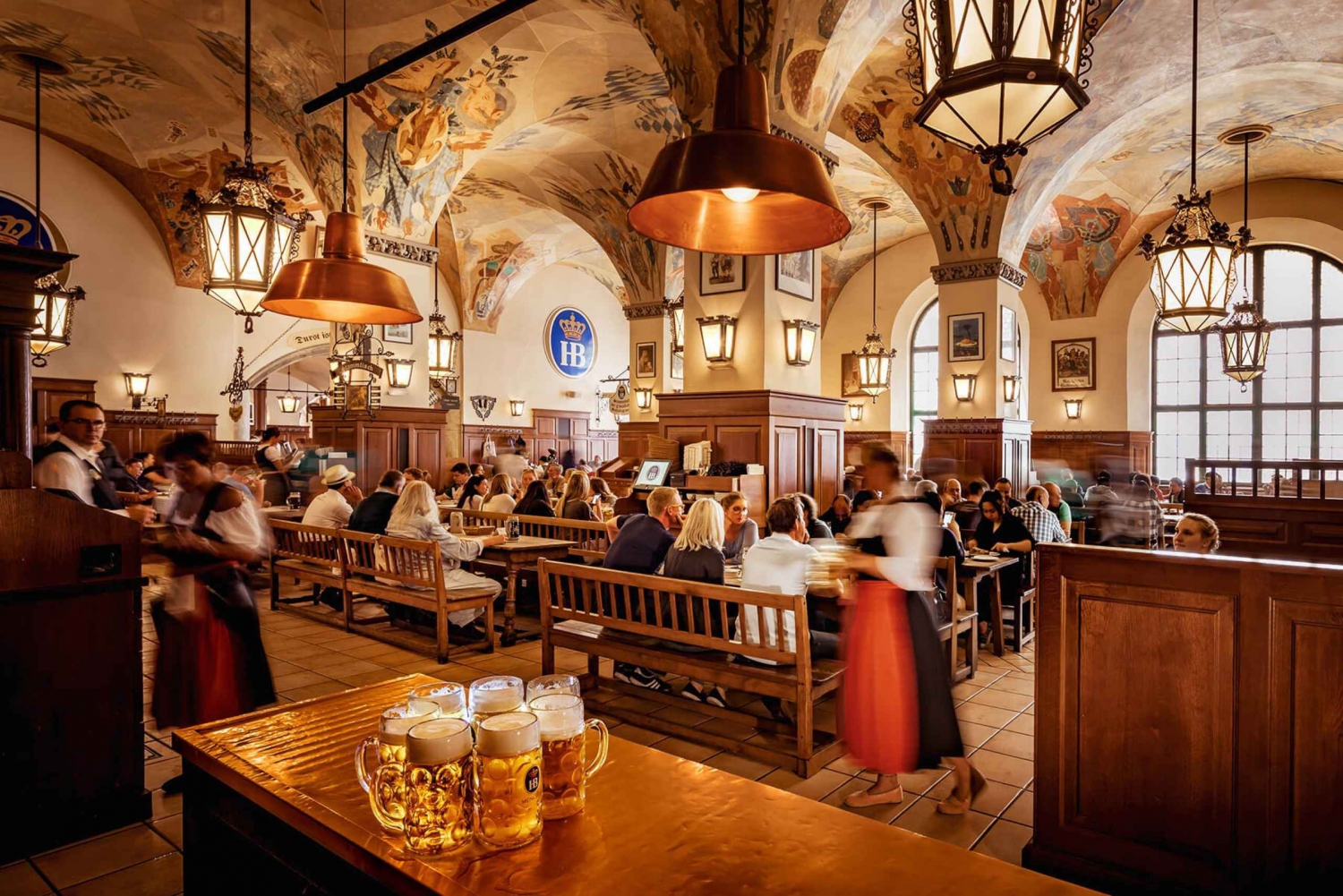 München: Utforska Hofbräuhaus på en guidad tur med 1 öl