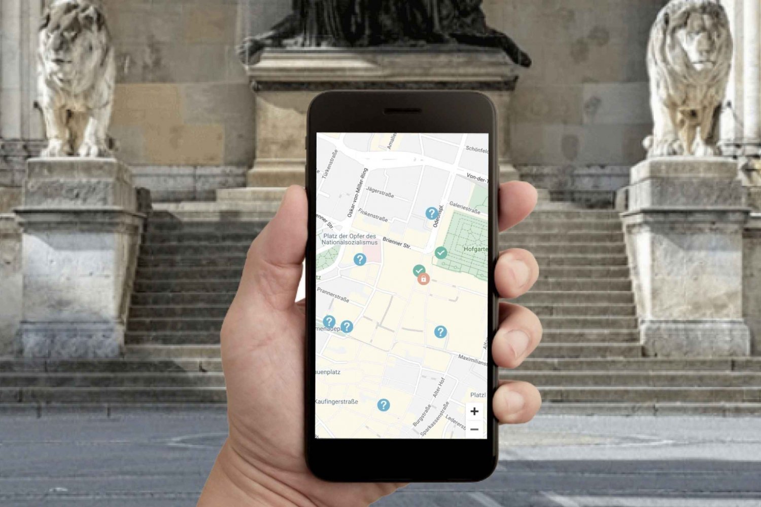 Munich : Visite interactive de la ville sur votre Smartphone