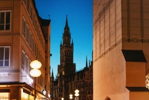 München: Medeltidstur med nattväktare på tyska