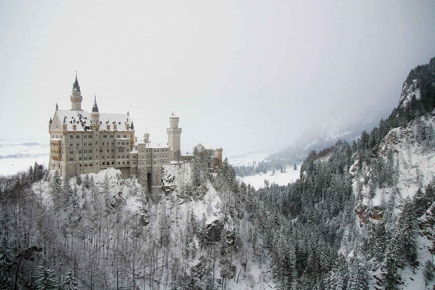 Munich : Neuschwanstein castel & Austria , private tour.