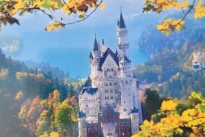 Munique: Excursão de um dia ao Castelo de Neuschwanstein e ao Palácio de Linderhof