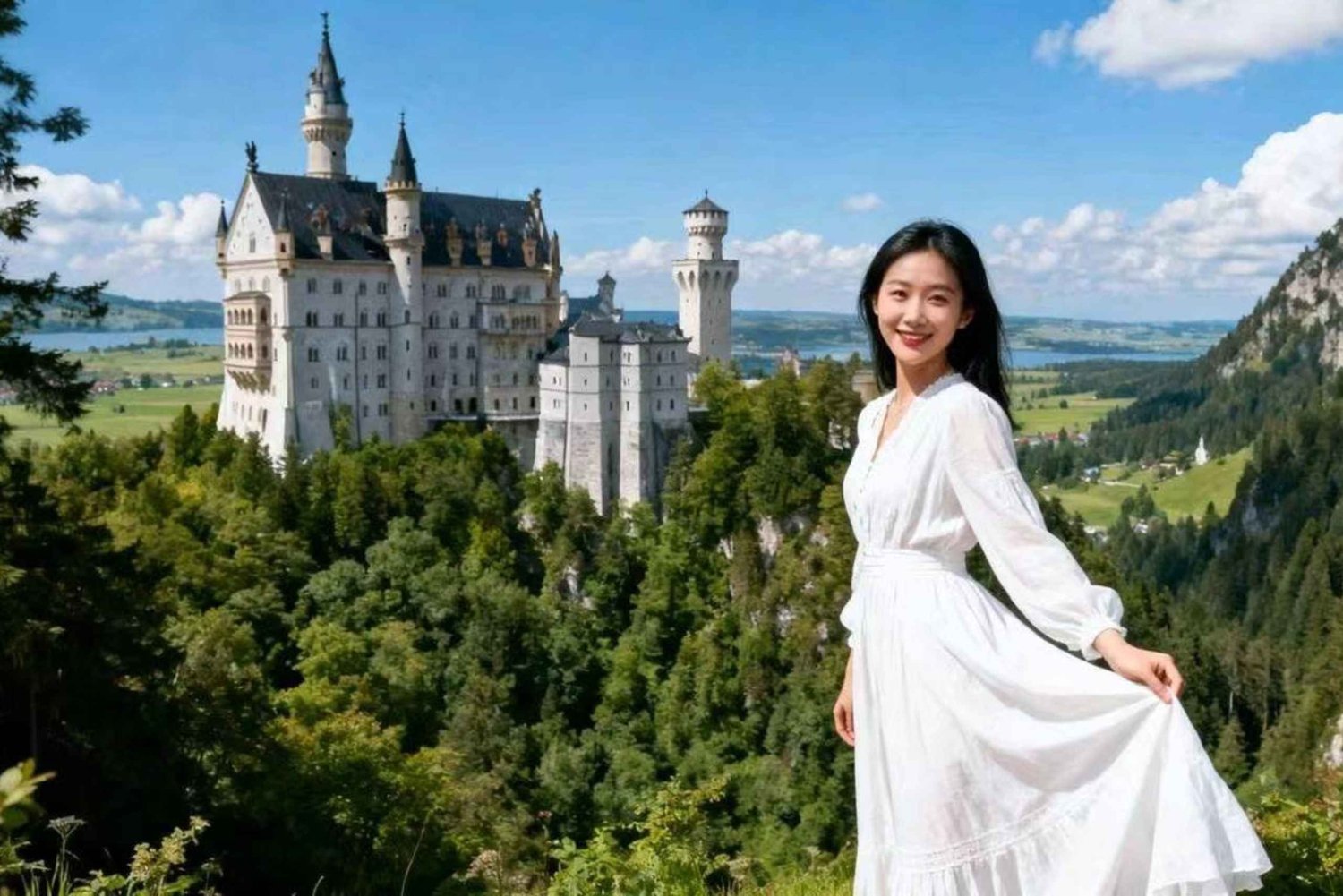 Munich: Neuschwanstein Castle Day Trip in Chinese