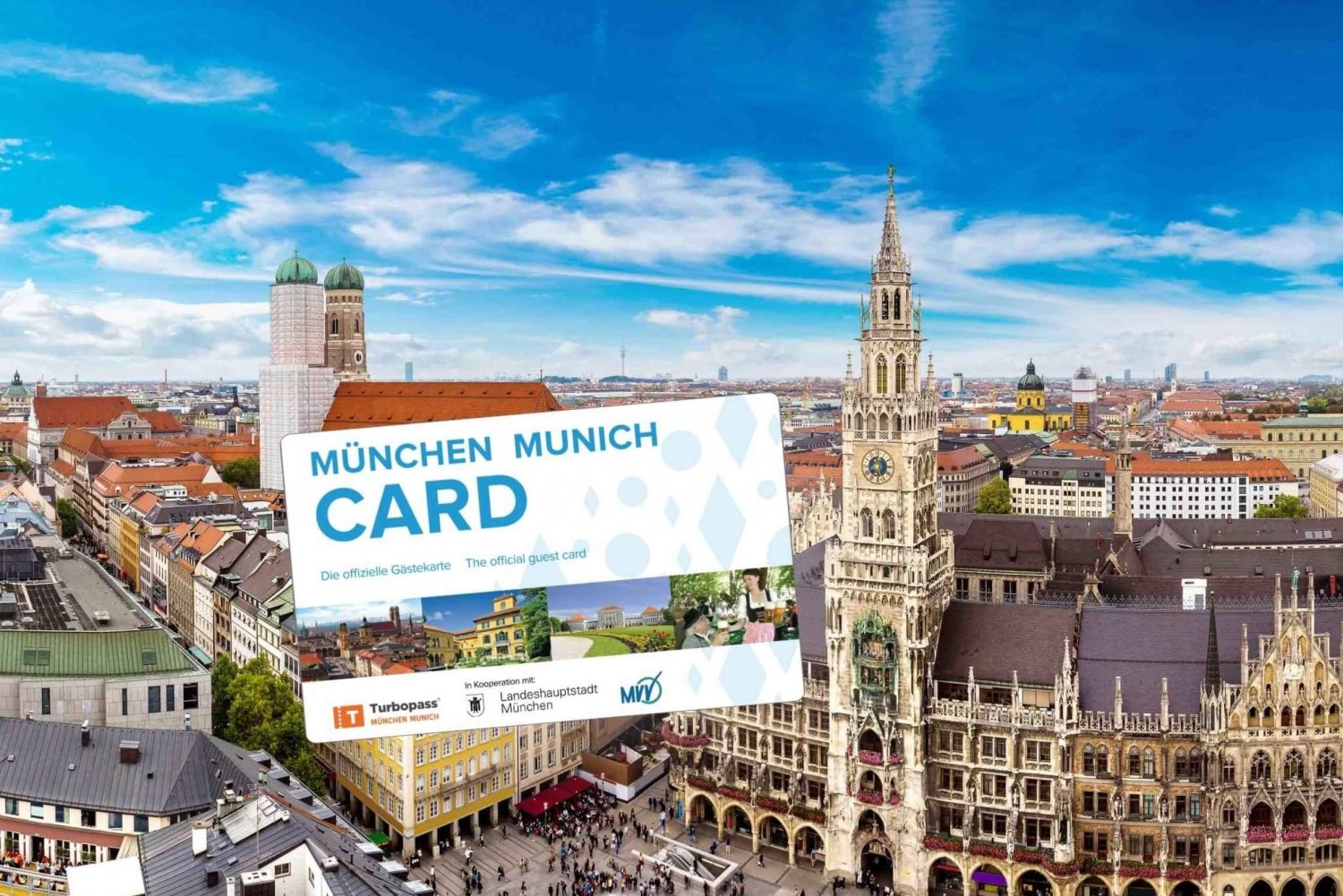 München: Kaupunkikortti julkiseen liikenteeseen ja alennukset