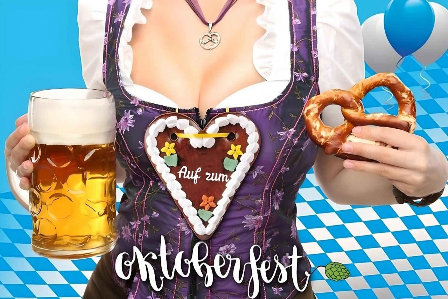 München: Oktoberfest Big Beer Tent Reservation af aftenbord