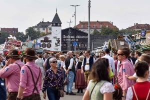 Múnich: Tour del Oktoberfest y gran cervecería (reserva de noche)