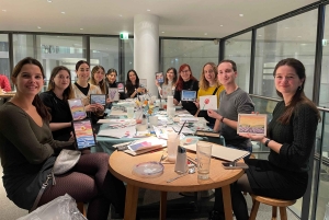 München: Akvarellmaleri på Oktoberfest