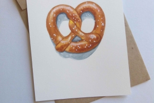 München: Akvarellmaleri på Oktoberfest