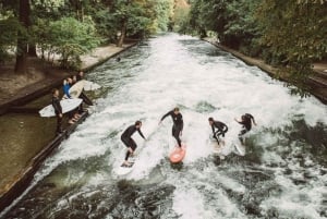 München: één dag geweldig riviersurfen - Eisbach in München