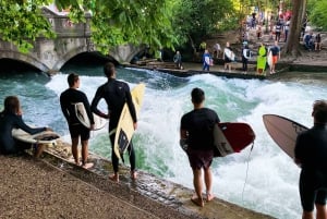 München: One Day Amazing River Surfing - Eisbach i München