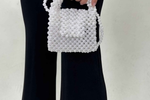 Munich: Pearl Beaded Bag Workshop with Drinks and Snacks
