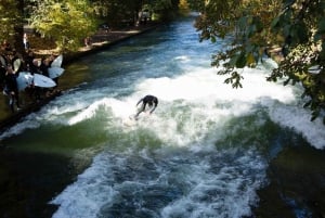 München - Surfa på floden Flodsurfing i München-Surfing allt du behöver veta