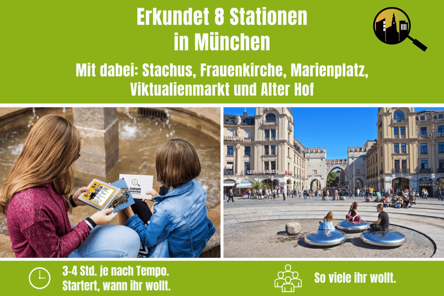 Munich: Scavenger Hunt Self-Guided Tour for Children