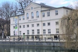 München: Självguidad vandringstur till landmärken vid floden Isar