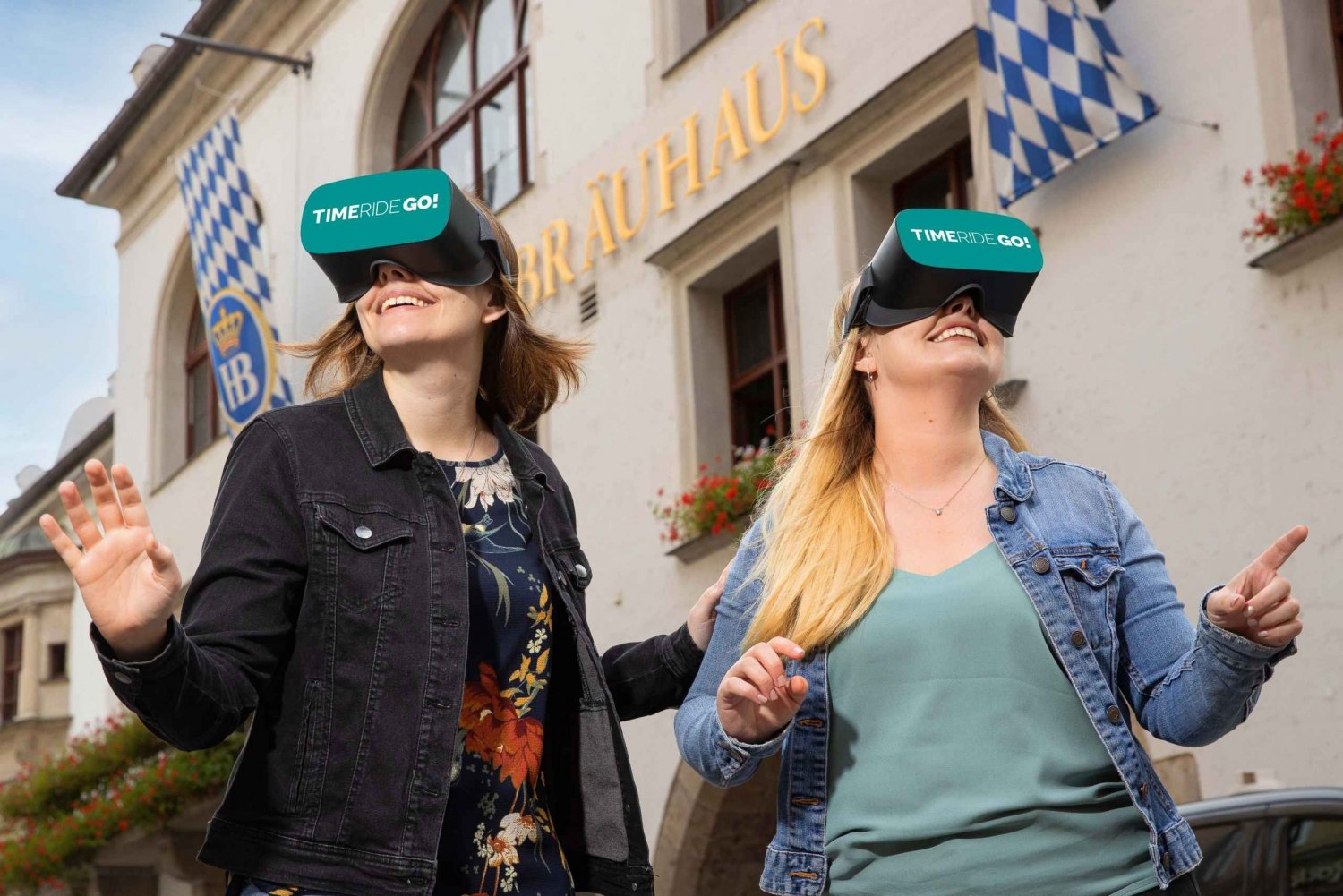 Monachium: TimeRide GO! Wycieczka piesza VR