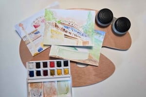 Watercolor Painting Experience in Artistic Munich