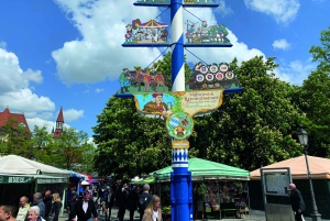 Monachium: Degustacja potraw na Viktualienmarkt w języku niemieckim