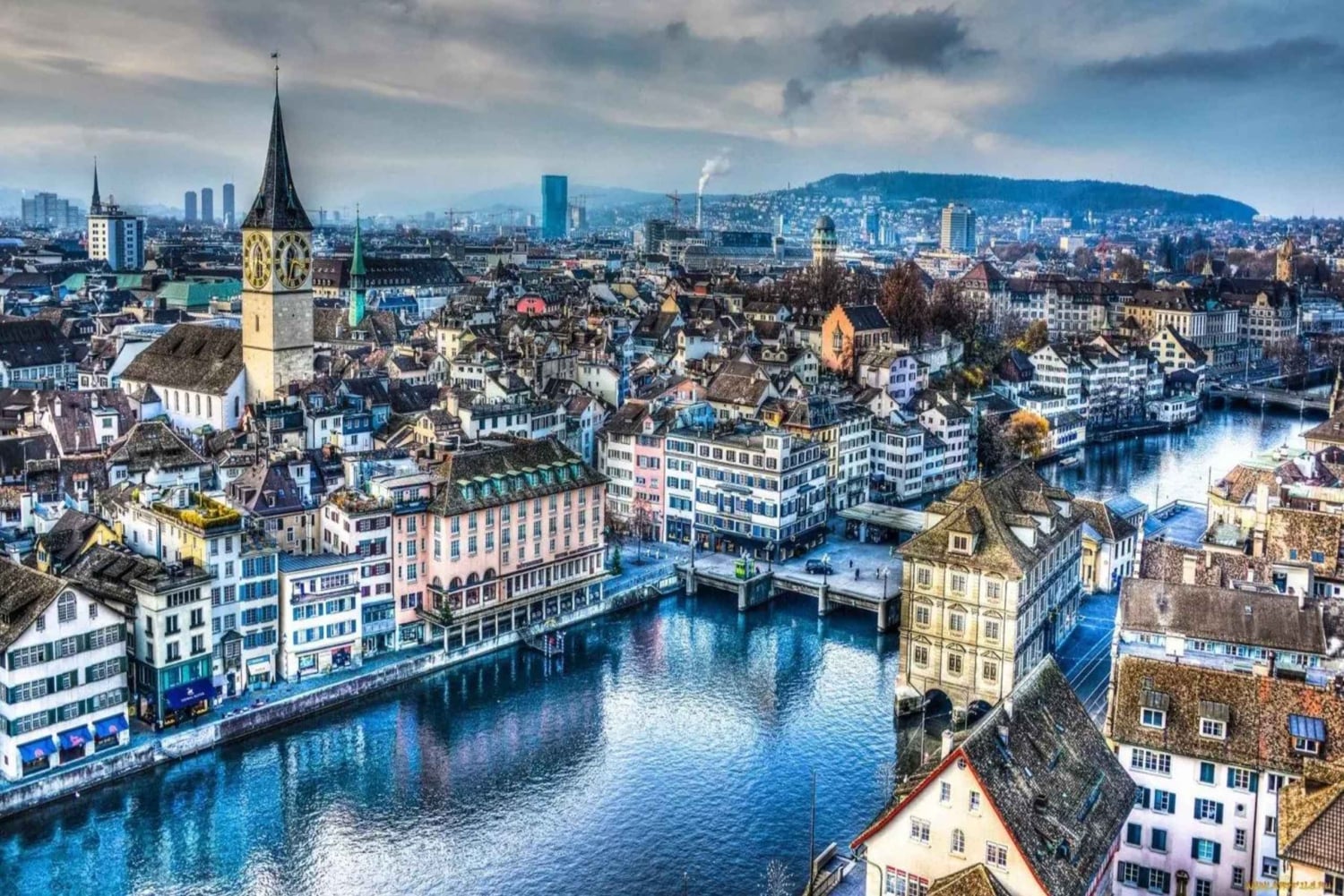 München: Zürich, Österrike, Liechtenstein och Lindau – dagsutflykt.