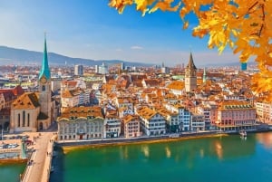 München: Zürich, Österrike, Liechtenstein och Lindau – dagsutflykt.
