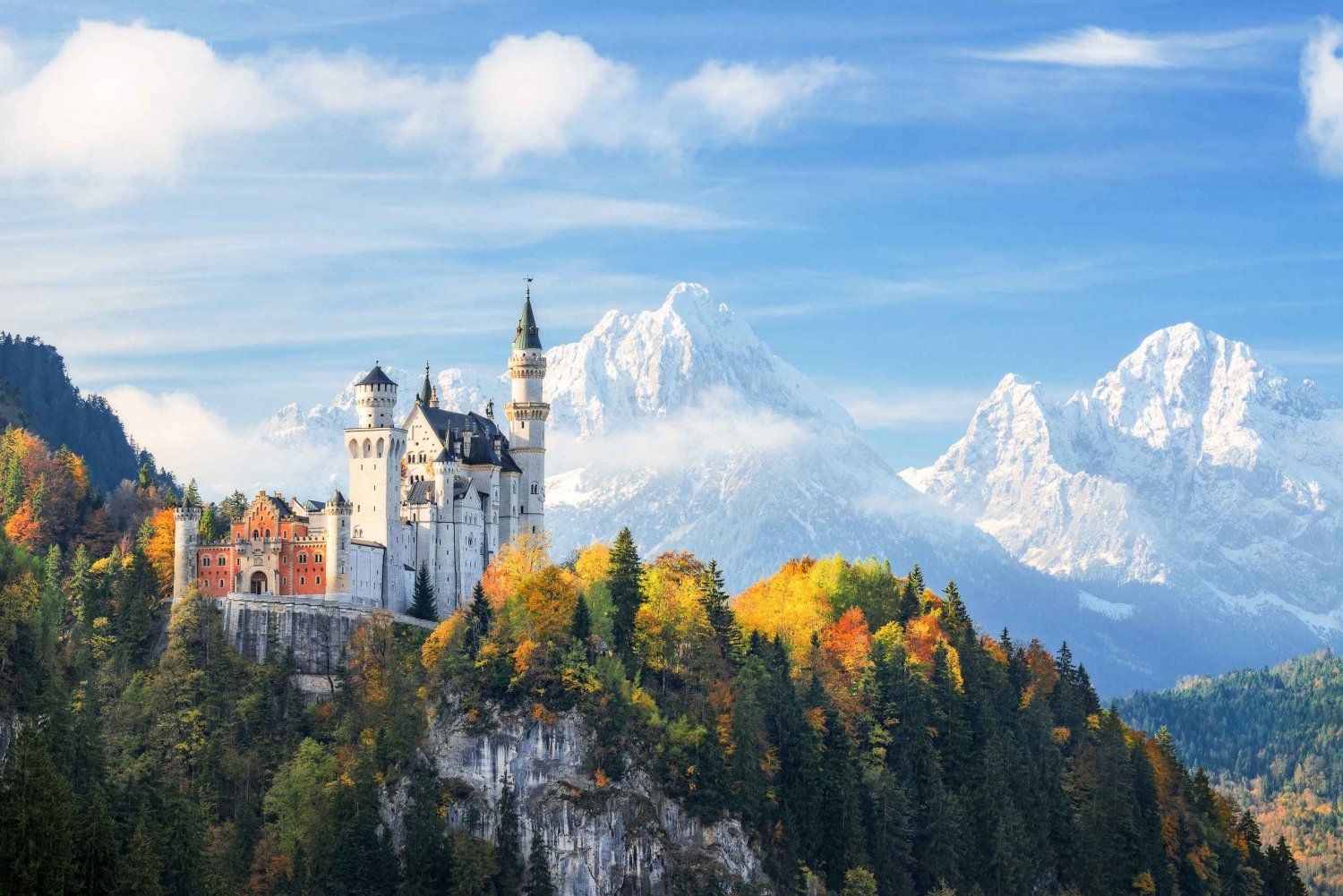 Desde Múnich: Excursión a Neuschwanstein y al Mercado de Navidad de Múnich