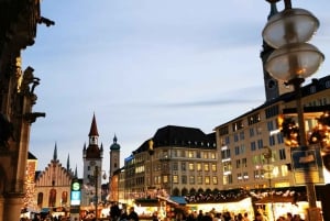 ミュンヘン発ノイシュヴァンシュタインとミュンヘン・クリスマス・マーケット・ツアー