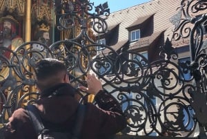 Nürnbergs gamle bydel: Smartphone Scavenger Hunt Sightseeing-tur