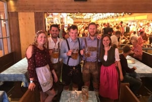 Visita à Oktoberfest e reserva de mesa numa grande tenda