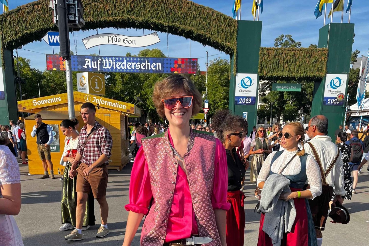 München: Oktoberfest og ikoniske ritt med en lokal innbygger