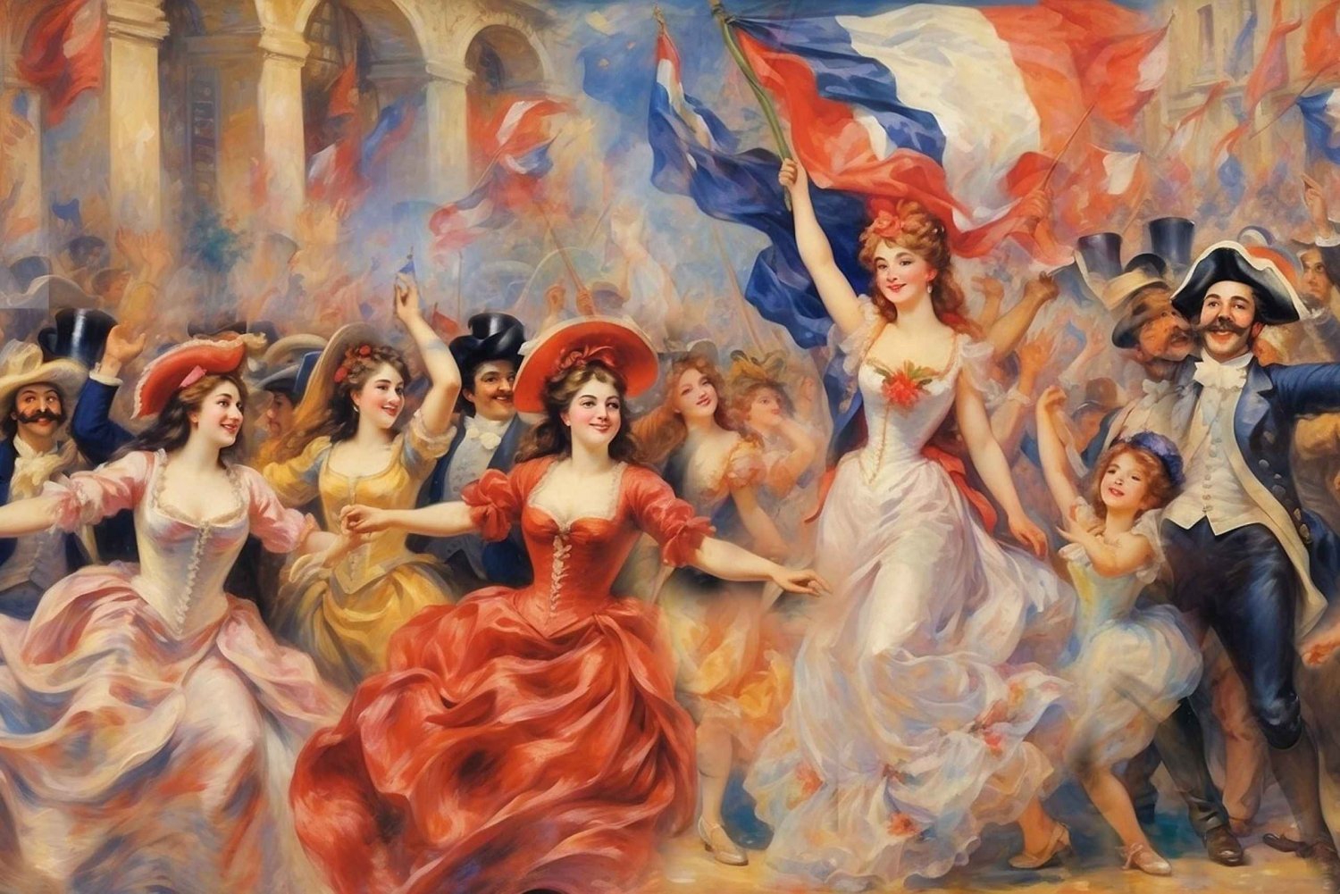 Pariisi Ranskan vallankumous Marie Antoinette Les Misérables -kierros