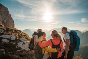 Prise en charge à Munich : randonnée de 2 jours à la Zugspitze (via Knorrhütte)
